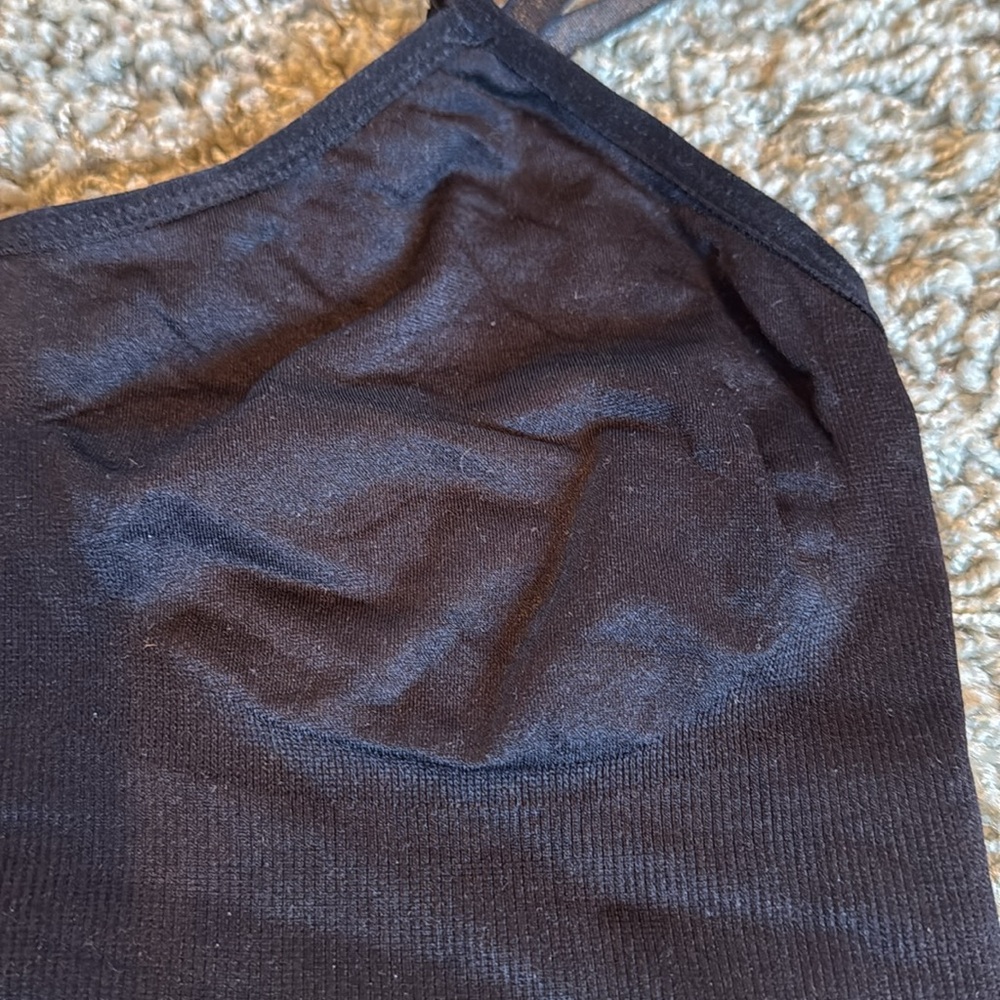 Black Bodysuit with Adjustable Straps (2X) Spanx Style - Picture 4 of 7